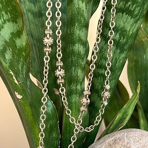 14k gold and diamond Chain Necklace